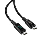 100W USB-C to USB-C Charging Data Cable with Digital Display - MFI Approved