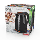 ADLER KETTLE 1.7L BLACK AD1277