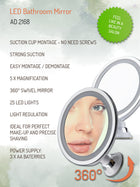 ADLER BATHROOM LED MIRROR AD2168
