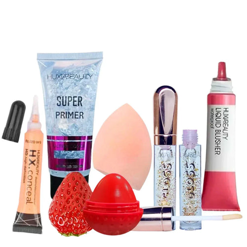 Huxia Beauty Pack Of 6 Makeup Face And Eye Skin Care Series For Woman And Girls