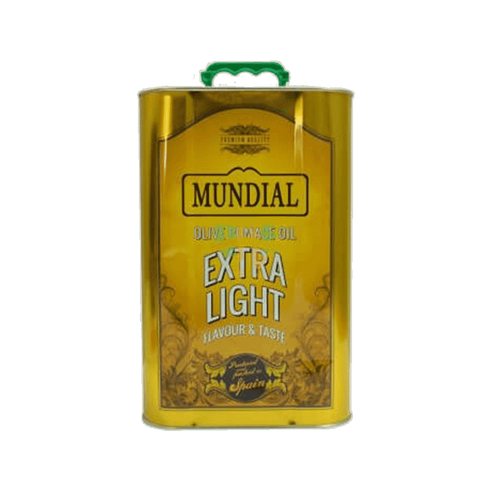 MUNDIAL OLIVE OIL EXTRA LIGHT TIN 3 LTR