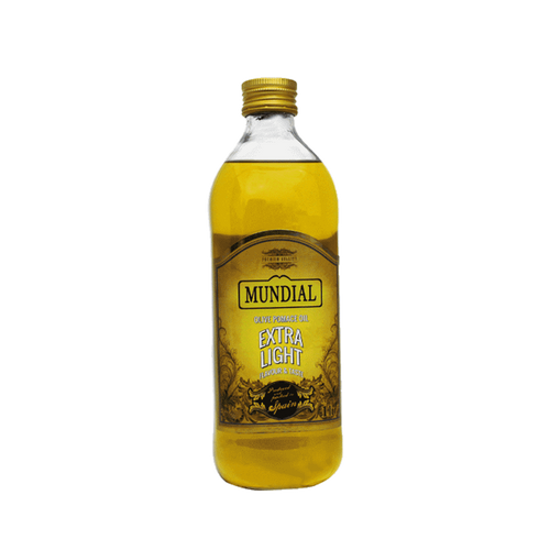 MUNDIAL OLIVE OIL EXTRA LIGHT BOTTLE 1 LTR