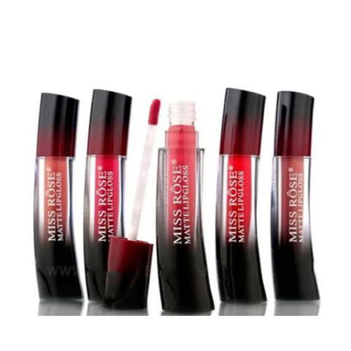 Miss Rose - Pack Of 4 Lip Gloss 5ml 7701-384s24