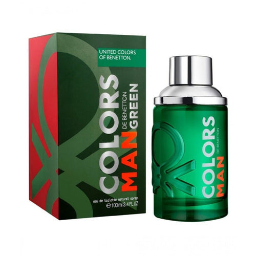Benetton - Colors Man Green Eau De Toilette For Men - 100ml