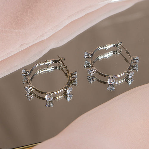 Shein- Silver Earrings