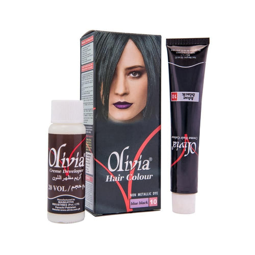Olivia- Hair Colour Blue Black