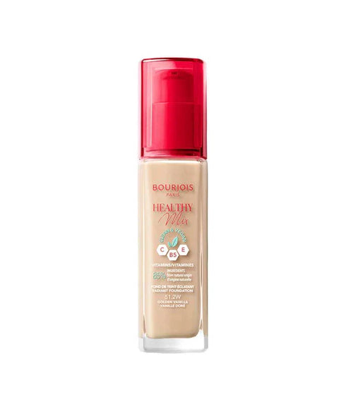 Bourjois - Healthy Mix Clean Vegan Foundation 51.2 Golden Vanilla