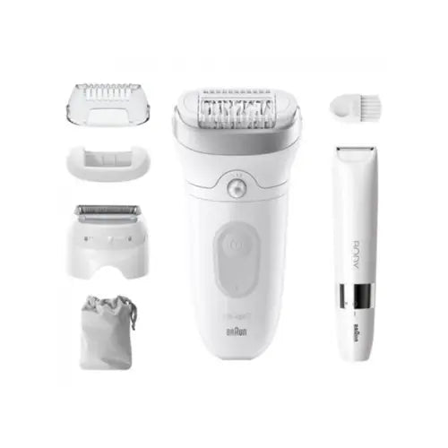 Braun - Silk-epil 7 Epilator With Wide Head For Easy Hair Removal Se7441