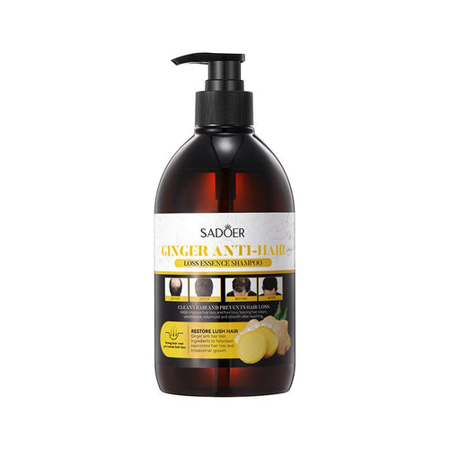 Sadoer Ginger Anti-hair Loss Anti-dandruff Resore Lush Hair Shampoo 500ml Sd89095