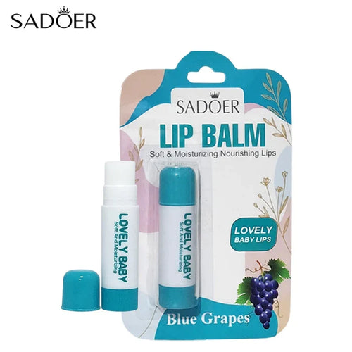 Sadoer - Lovely Lip Balm - Blue Grape