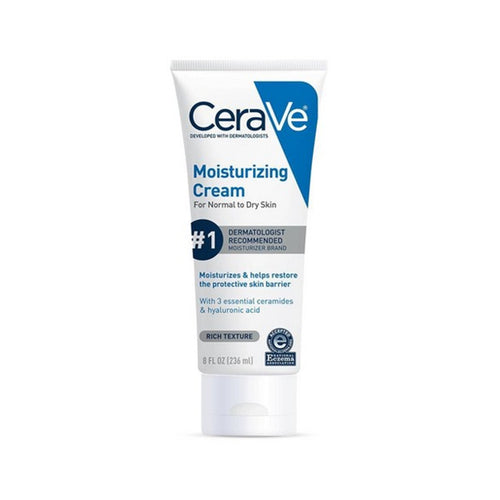 Cerave- Moisturizing Cream For Normal To Dry Skin, Hyaluronic Acid, 236ml 8.0fl Oz