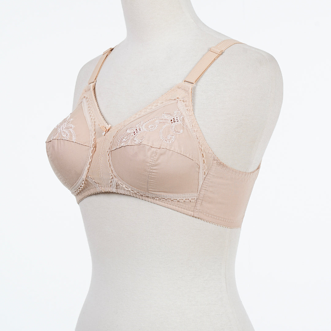 Belleza Lingerie Classic Cotton Bra - Skin