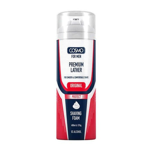 Cosmo - Shaving Foam Original Protect 400ml White Dome & Bottom