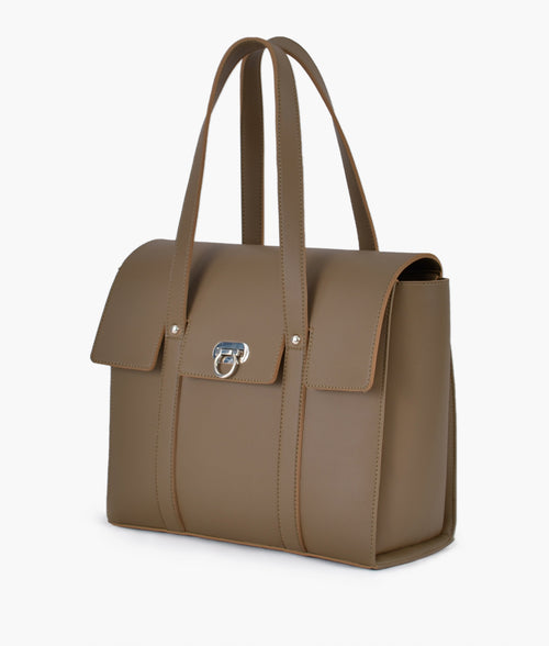 Rtw - Carry All Satchel Bag - Coffee