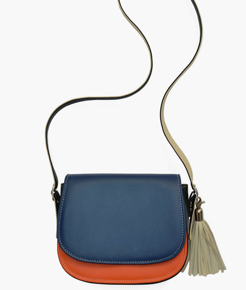 Rtw - Color Blocking Saddle Bag