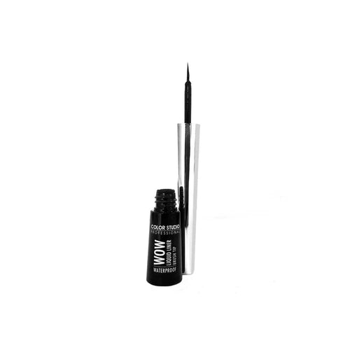 Color Studio- Professional- Wow Liquid Liner Brush Tip Waterproof, 2.5ml