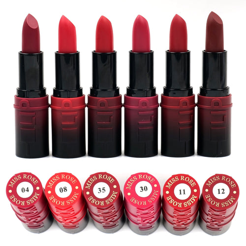 Miss Rose New Classic Pack Of 6 Lipstick For Girls 7301-421z4