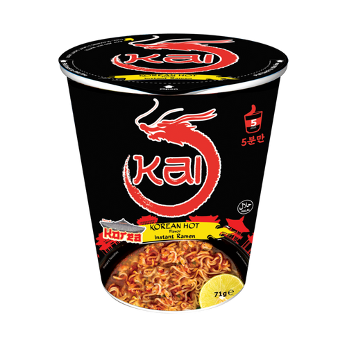 KAI CUP NOODLE KOREAN HOT 71GM