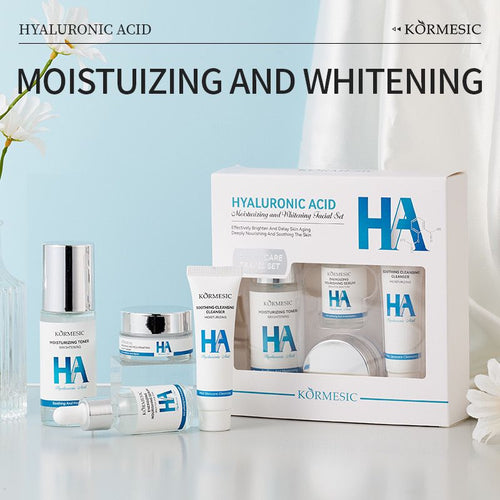 Kormesic Personal Beauty Care Hyaluronic Acid Anti-wrinkle Cosmetic Face Care Travel Kit Kmc22318