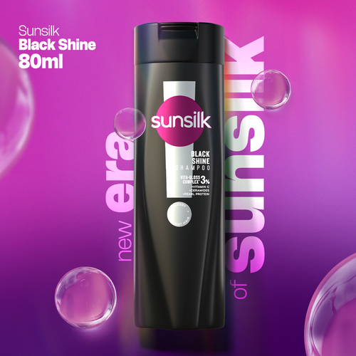 Sunsilk - Black Shine Shampoo - 80ml