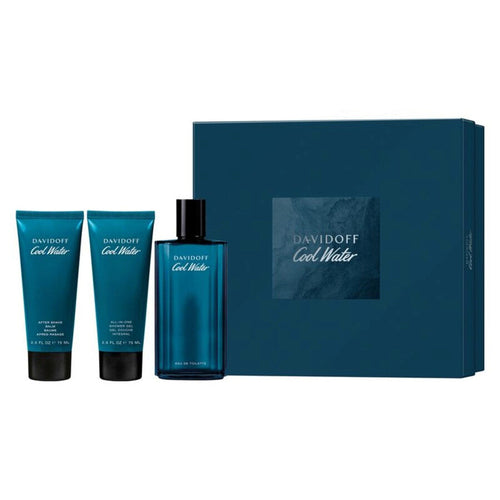 Davidoff - Cool Water Men Set( Edt-125+gel-75+asb -75 )