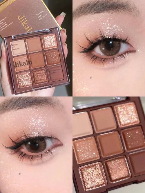 Dikalu Nine Colors Milk Tea Nude Chocolate Base