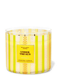 Bath & Body Works Under The Sun 3 Wick Candles 414gms