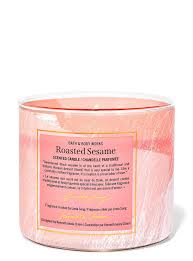 Bath & Body Works - Roasted Sesame 3 Wick Candles 414gms
