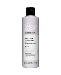 Boots -ingredients Volume Conditioner With Acacia Collagen 250ml