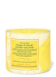 Bath & Body Works - Ginger And Hanoi 3 Wick Candles 414gms