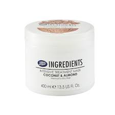 Boots -ingredients Intensive Treatement Mask Coconut & Almond 400ml