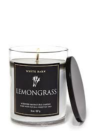 Bath & Body Works - Lemongrass Single Wick Candles 226g