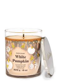 Bath & Body Works White Pumpkin Single Wick Candles 226g