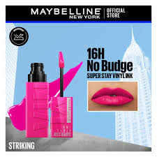 Maybelline New York - Superstay Vinyl Ink Longwear No-budge Liquid Lipstick, 150 Striking