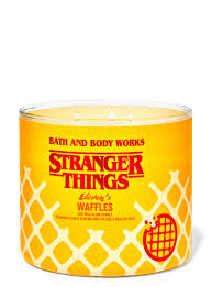 Bath & Body Works - Eleven's Waffles 3 Wick Candles 414gms
