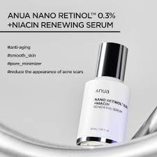Anua - Nano Retinol 0.3% + Niacin Renewing Serum 30 Ml