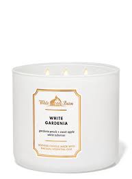 Bath & Body Works - White Gardenia 3 Wick Candles 414gms
