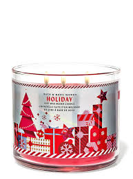 Bath & Body Works Holiday 3 Wick Candles 414gms