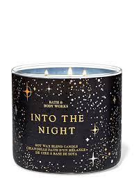 Bath & Body Works - Into The Night 3 Wick Candles 414gms
