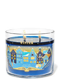 Bath & Body Works Winter 3 Wick Candles 414gms