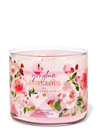 Bath & Body Works Gingham Gorgeous 3 Wick Candles 414gms
