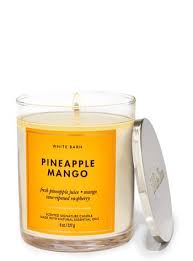 Bath & Body Works - Pineapple Mango Single Wick Candles 226g