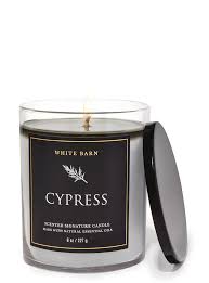 Bath & Body Works - Cypress Single Wick Candles 226g