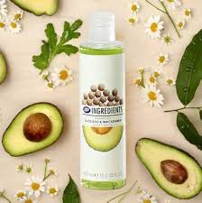 Boots -ingredients Avocado & Macademia Shampoo 300ml