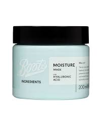Boots -ingredients Moisture Hair Mask With Hyalluronic Acid 200ml
