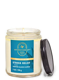 Bath & Body Works - Eucalyptus Tea Single Wick Candles 198g