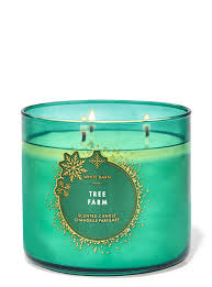 Bath & Body Works - Tree Farm 3 Wick Candles 414gms