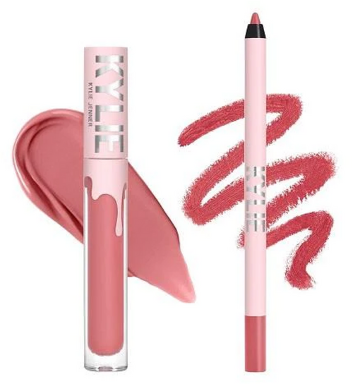 Kylie Cosmetics - Lip Kit (matte Liquid Lipstick & Lip Liner) 302 Snowway Bae Matte