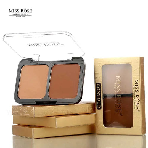 Miss Rose 2 In 1 Contour Palette