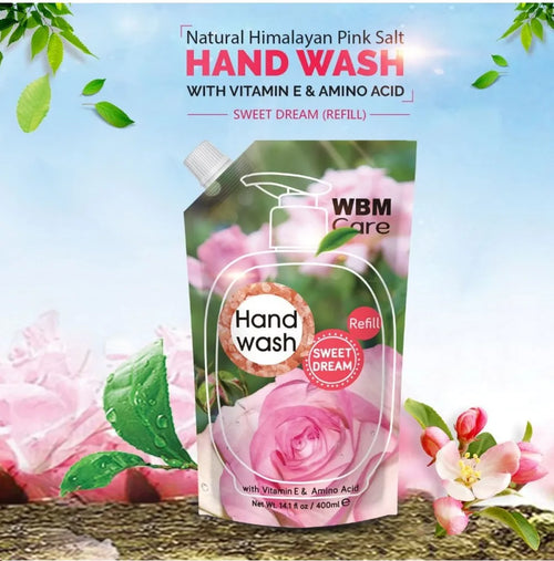 Wbm - Hand Soap Refiill Pouch Sweet Dream - 400 Ml
